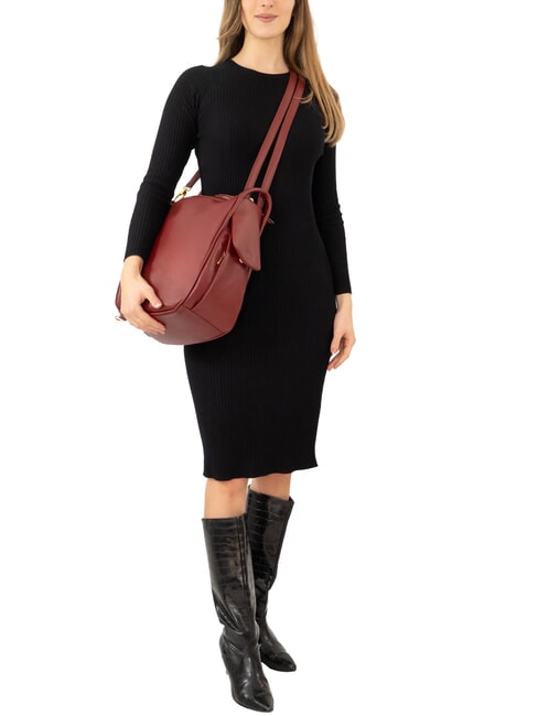 TRIO Zaino sacca in pelle nappa cuoio25 - Borse Donna