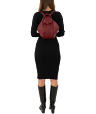 LESAC TRIO Zaino sacca in pelle nappa cuoio25 - Borse Donna - 6