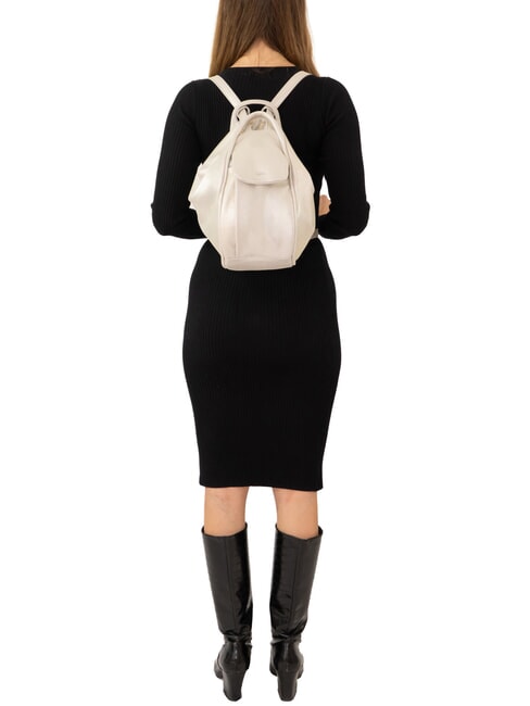 TRIO Zaino sacca in pelle nappa caffe25 - Borse Donna