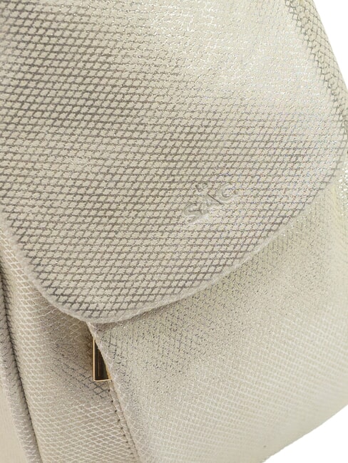 TRIO Zaino sacca in pelle nappa caffe25 - Borse Donna