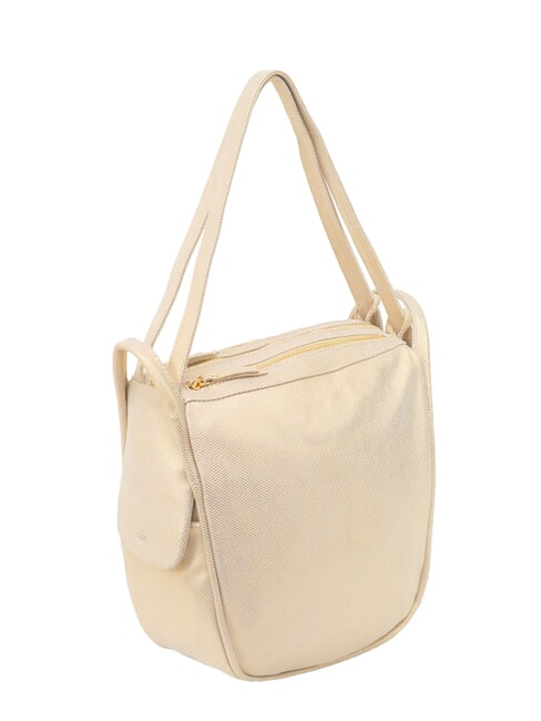 TRIO Zaino sacca in pelle nappa nero25 - Borse Donna