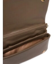 LOVE MOSCHINO EMBOSSED Borsa a tracolla con patta fango - Borse Donna - 6