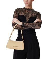 LOVE MOSCHINO JEWEL Borsa piccola a spalla burro - Borse Donna - 5