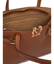 LOVE MOSCHINO SOFT SCULPT Borsa shopping a spalla CUOIO - Borse Donna - 5