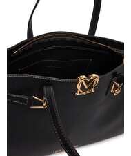 LOVE MOSCHINO SOFT SCULPT Borsa shopping a spalla Nero - Borse Donna - 5