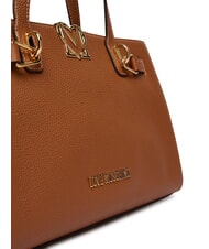 LOVE MOSCHINO SOFT SCULPT Borsa a mano con tracolla CUOIO - Borse Donna - 3