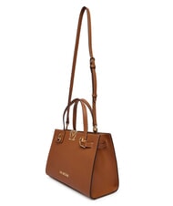 LOVE MOSCHINO SOFT SCULPT Borsa a mano con tracolla CUOIO - Borse Donna - 4