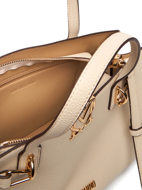 SOFT SCULPT Borsa a mano con tracolla avorio - Borse Donna