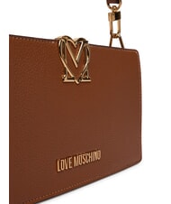 LOVE MOSCHINO SOFT SCULPT Borsa a spalla CUOIO - Borse Donna - 3