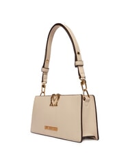 LOVE MOSCHINO SOFT SCULPT Borsa a spalla avorio - Borse Donna - 2