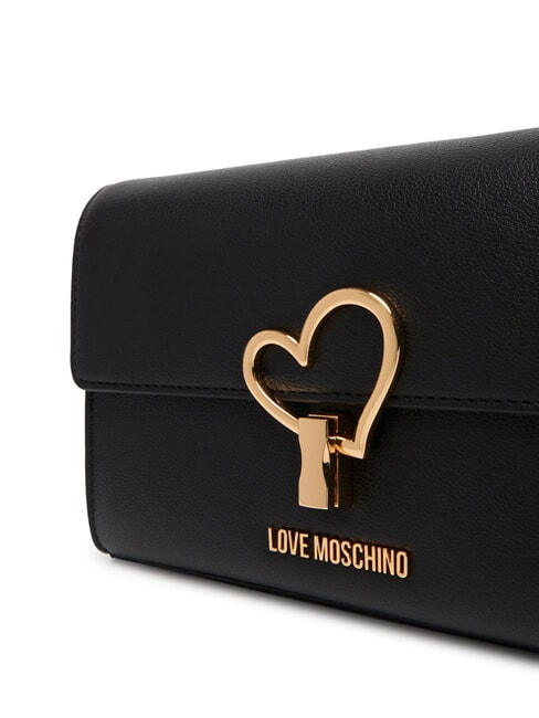 HEART TURNLOCK Borsa piccola a spalla Nero - Borse Donna