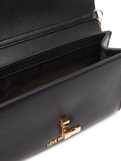 HEART TURNLOCK Borsa piccola a spalla Nero - Borse Donna