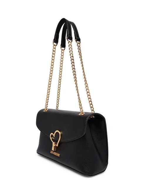 HEART TURNLOCK Borsa a spalla convertible Nero - Borse Donna