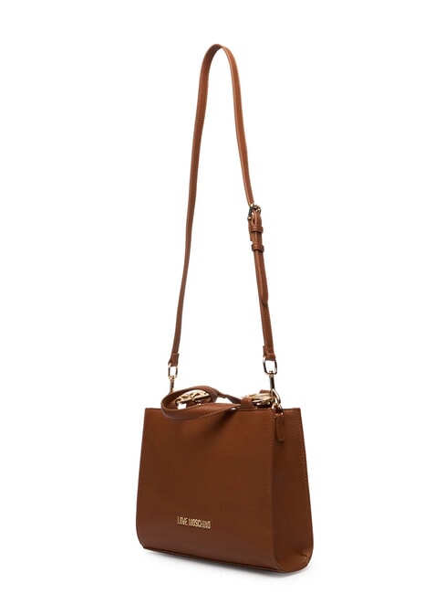 JEWEL Borsa cartelletta con tracolla CUOIO - Borse Donna