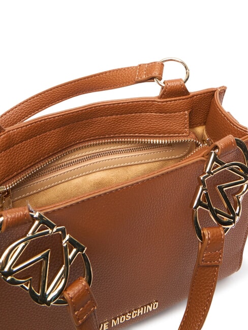 JEWEL Borsa cartelletta con tracolla CUOIO - Borse Donna