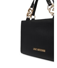 LOVE MOSCHINO JEWEL Borsa cartelletta con tracolla Nero - Borse Donna - 3