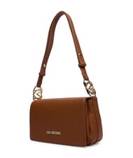 LOVE MOSCHINO JEWEL Borsa a spalla con patta CUOIO - Borse Donna - 2