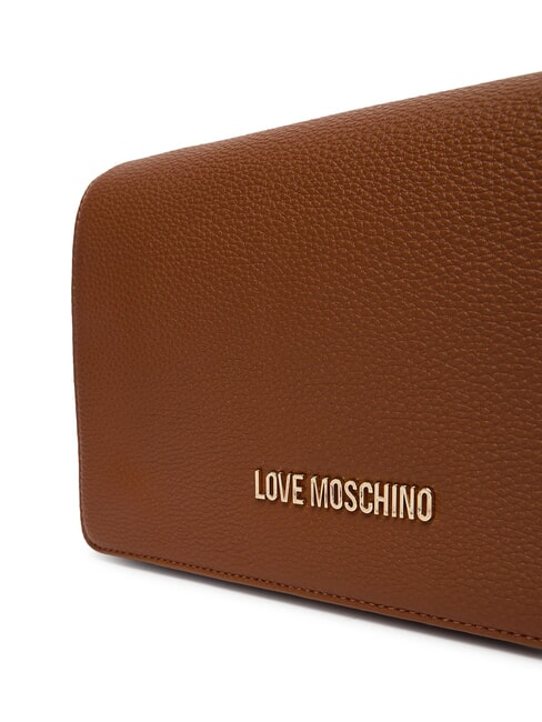 JEWEL Borsa a spalla con patta CUOIO - Borse Donna