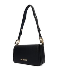 LOVE MOSCHINO JEWEL Borsa a spalla con patta Nero - Borse Donna - 2