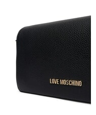LOVE MOSCHINO JEWEL Borsa a spalla con patta Nero - Borse Donna - 3