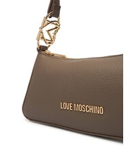 LOVE MOSCHINO JEWEL Borsa piccola a spalla fango - Borse Donna - 3