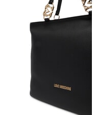 LOVE MOSCHINO JEWEL Borsa tote a spalla Nero - Borse Donna - 3
