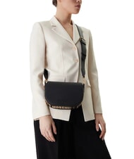 LOVE MOSCHINO GIANT Borsa a tracolla con patta beige - Borse Donna - 7