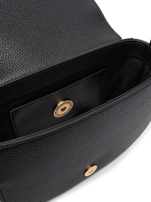 GIANT Borsa a tracolla con patta Nero - Borse Donna