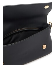 LOVE MOSCHINO BOLD LOVE Borsa a spalla inserto catena Nero - Borse Donna - 6