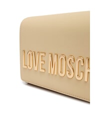 LOVE MOSCHINO SMART DAILY Pochette con tracolla catena burro - Borse Donna - 3