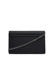 LOVE MOSCHINO SMART DAILY Pochette con tracolla catena nero lacca - Borse Donna - 2
