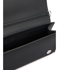 LOVE MOSCHINO SMART DAILY Pochette con tracolla catena nero lacca - Borse Donna - 6