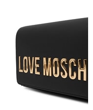 LOVE MOSCHINO SMART DAILY Pochette con tracolla catena Nero - Borse Donna - 3