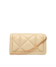 LOVE MOSCHINO EMBOSSED Pochette mini tracolla metallo burro - Portafogli Donna - 2