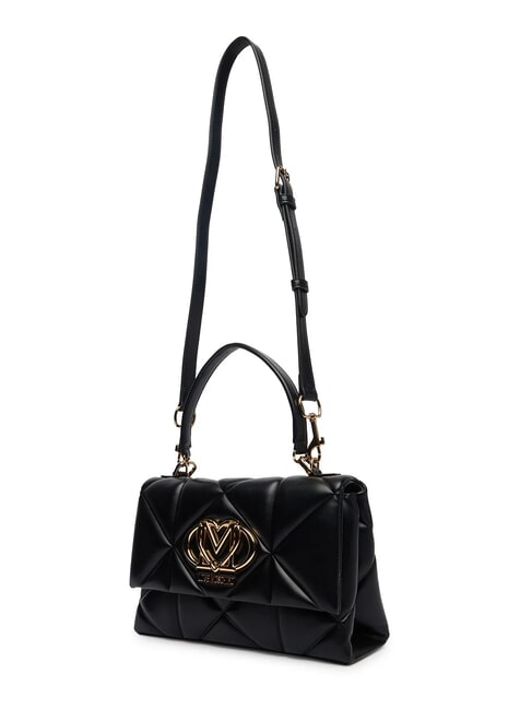EMBOSSED Borsa cartelletta con tracolla Nero - Borse Donna