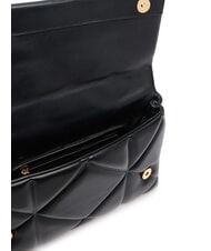 LOVE MOSCHINO EMBOSSED Borsa cartelletta con tracolla Nero - Borse Donna - 6