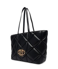 LOVE MOSCHINO EMBOSSED Borsa shopping a spalla Nero - Borse Donna - 2