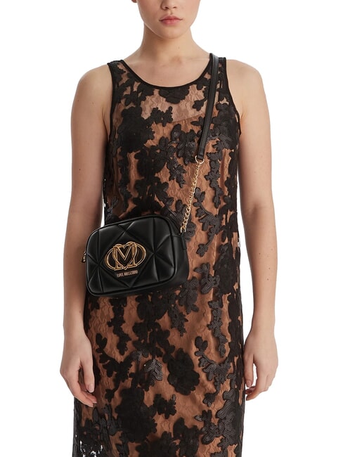 EMBOSSED Borsa camera case Nero - Borse Donna