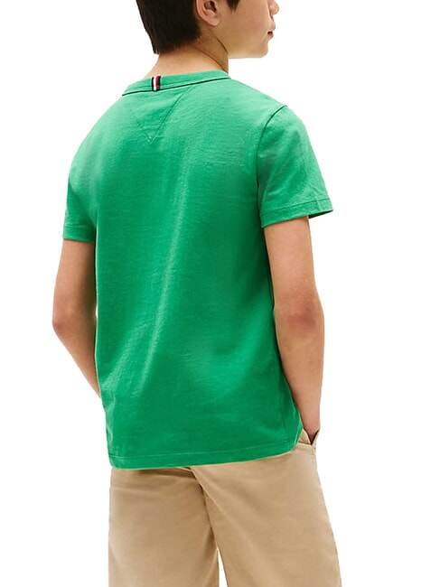 TH KIDS T-shirt a maniche corte in cotone radiant green - T-shirt Bambino