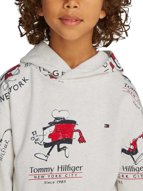 TH KIDS Felpa con cappuccio snow white heather - Felpe Bambini