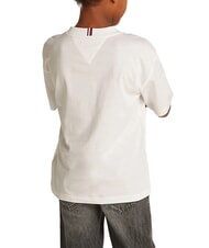 TOMMY HILFIGER TH KIDS T-shirt maniche corte relaxed fit white - T-shirt Bambino - 2