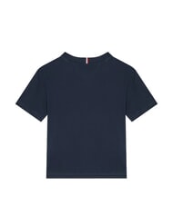 TOMMY HILFIGER TH KIDS T-shirt maniche corte ricamo bandiera dark night navy - T-shirt Bambino - 2