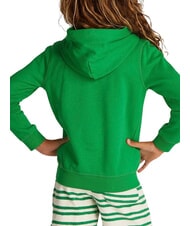 TOMMY HILFIGER TH KIDS Felpa da bambino full zip radiant green - Felpe Bambini - 2