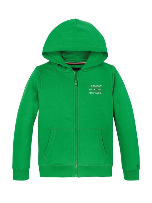 TH KIDS Felpa da bambino full zip radiant green - Felpe Bambini