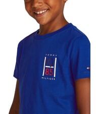 TOMMY HILFIGER TH KIDS T-shirt a maniche corte da bambino wedge blue - T-shirt Bambino - 3