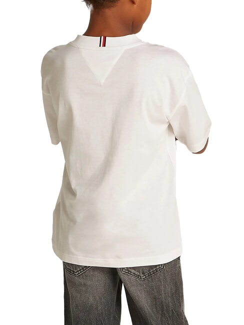 TH KIDS T-shirt maniche corte relaxed fit white - T-shirt Bambino