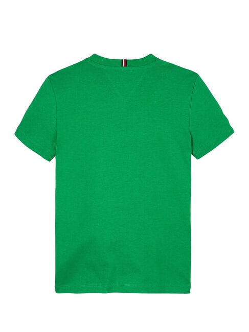 TH KIDS T-shirt con stampa maxi logo radiant green - T-shirt Bambino
