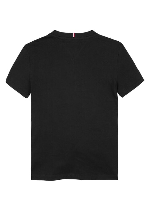 TH KIDS T-shirt con stampa maxi logo black - T-shirt Bambino