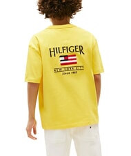 TOMMY HILFIGER TH KIDS T-shirt a maniche corte con bandiera star fruit yellow - T-shirt Bambino - 2