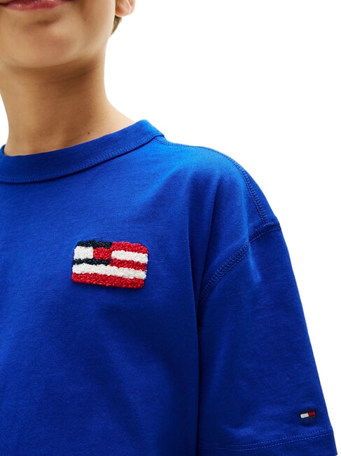 TH KIDS T-shirt a maniche corte con bandiera wedge blue - T-shirt Bambino